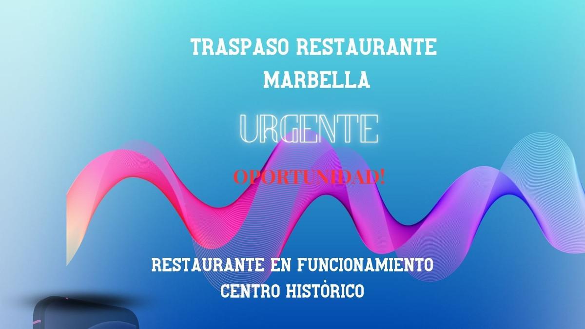 Commercial Restaurant in Marbella